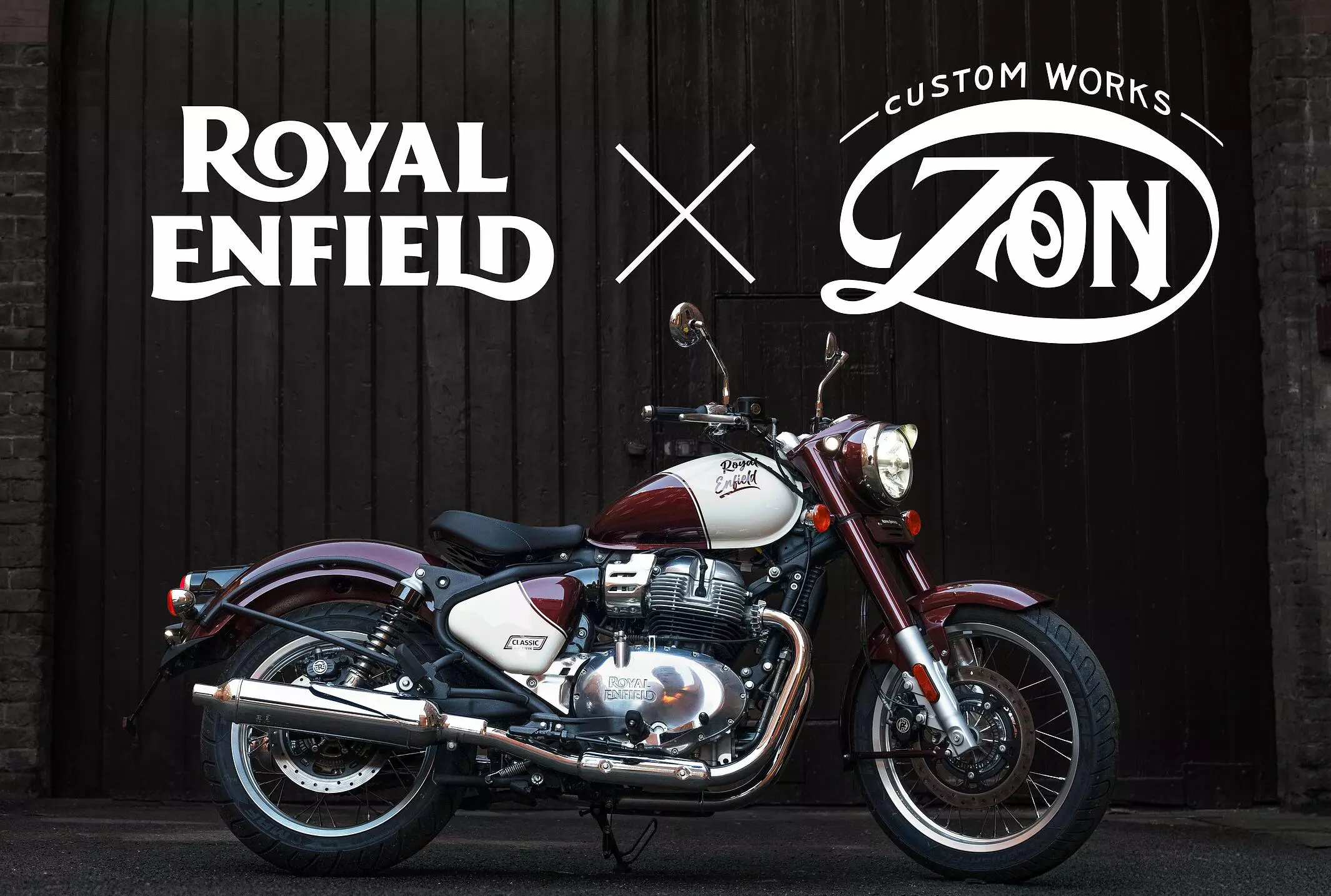 ロイヤルエンフィールドがCUSTOM WORKS ZONとコラボレーション