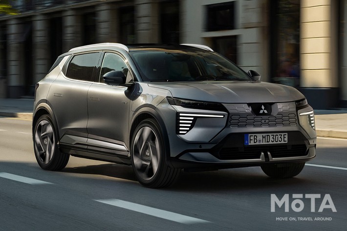 新型エクリプスクロス(欧州仕様)の走行イメージ