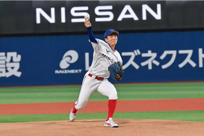 日産硬式野球部、横浜DeNAベイスターズ始球式に登場！再始動の2025年