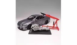 日産スカイライン GT-R (BNR34) の 1/18 スケールミニカーが CAMSHOP