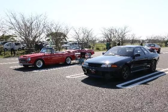 JAF千葉】ヴィンテージカー大集合イベントin水郷佐原あやめパークを