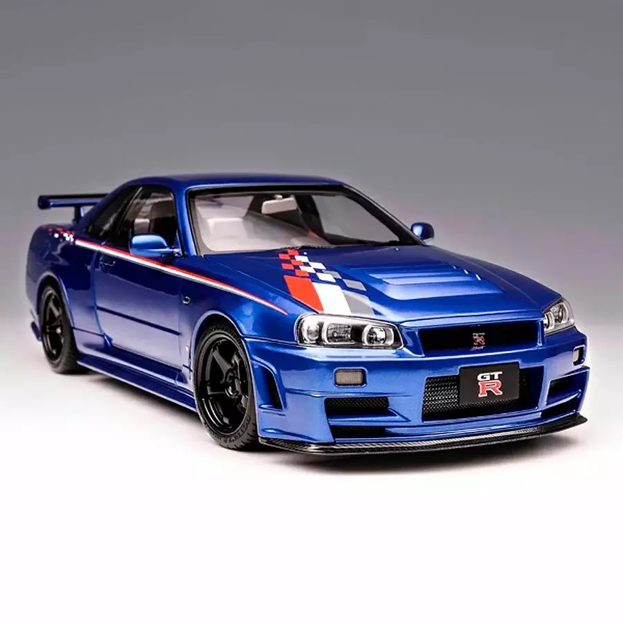 未展示品　日産スカイラインGTR 1/18 1/18 AUTOart Nissan Skyline GT-R R32 N1 (Nismo Option Parts