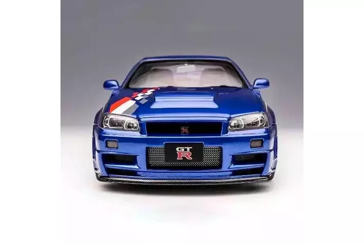 未展示品　日産スカイラインGTR 1/18 PREORDER* MotorHelix 1:18 Nissan Skyline GT-R (R32) Customized