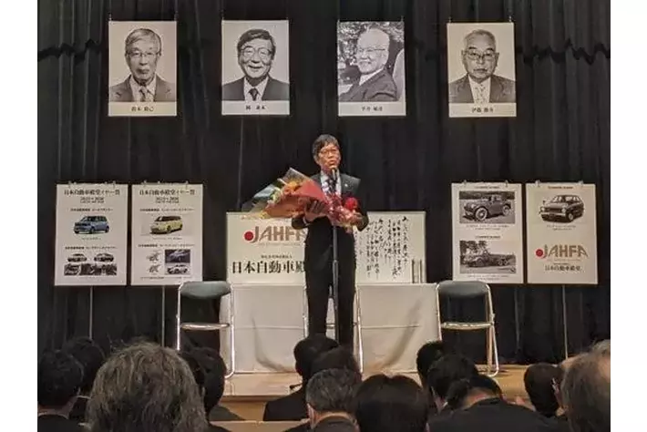 フライングフェザー」が日本自動車殿堂の歴史遺産車に選出されました