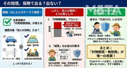 田んぼへの賠償は任意保険で出る？