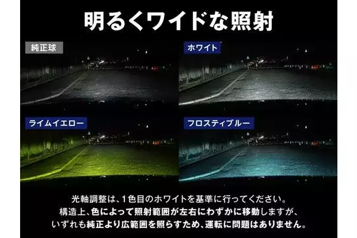 信頼光」fcl.からL1B形状アンバーフォグ新登場|【業界先取り】業界