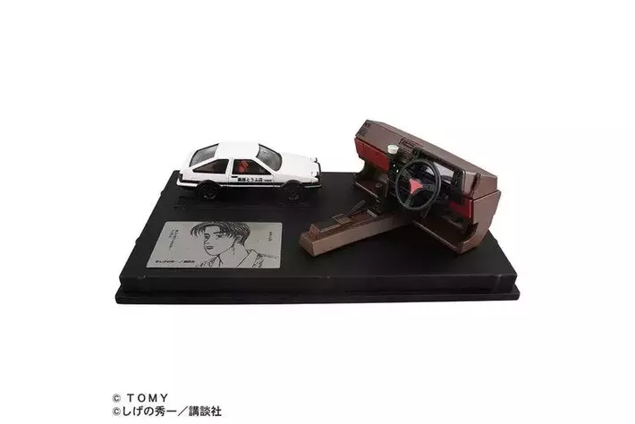 頭文字D』 AE86 トレノ (藤原拓海) とダッシュボード＆専用クリア