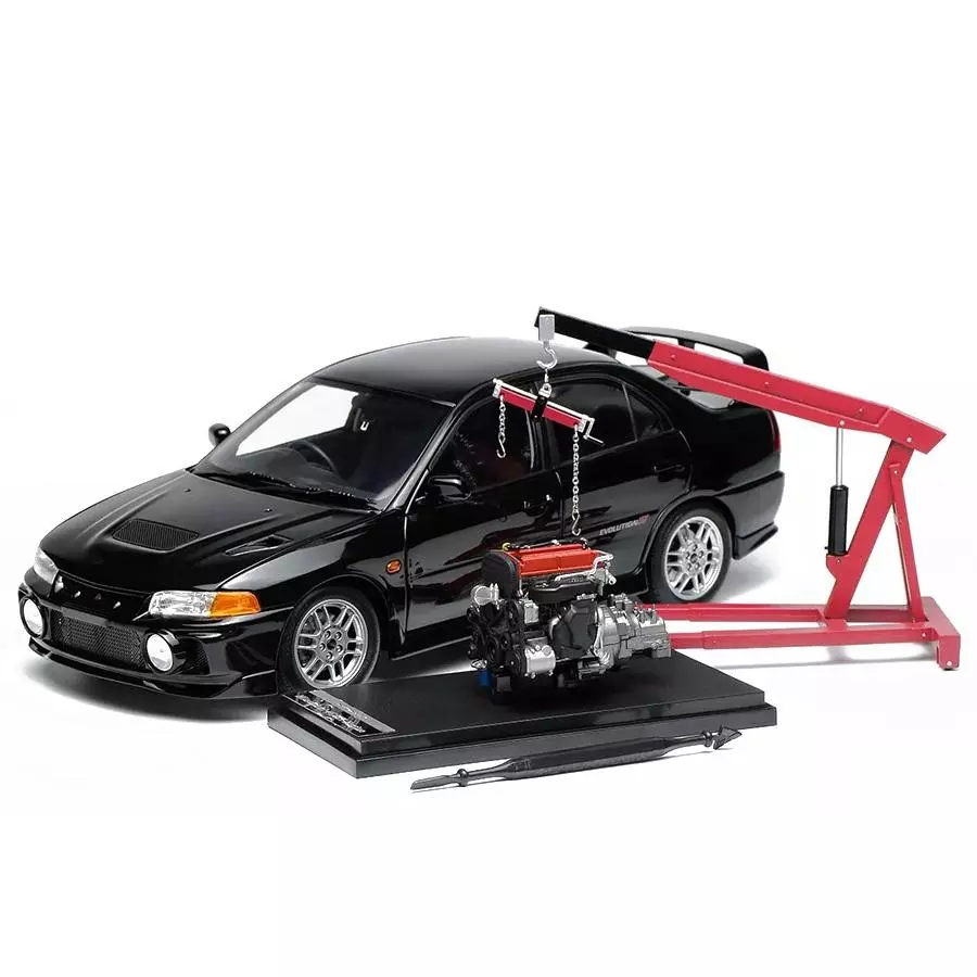 三菱ランサーエボリューション IV ピレネーブラックパールの 1/18