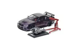Nissan Skyline GT-R R34TAS 2026 限定版ミニカー 予約】2026年発売予定NISSAN スカイライン GT-R R34 Z-tune 2002