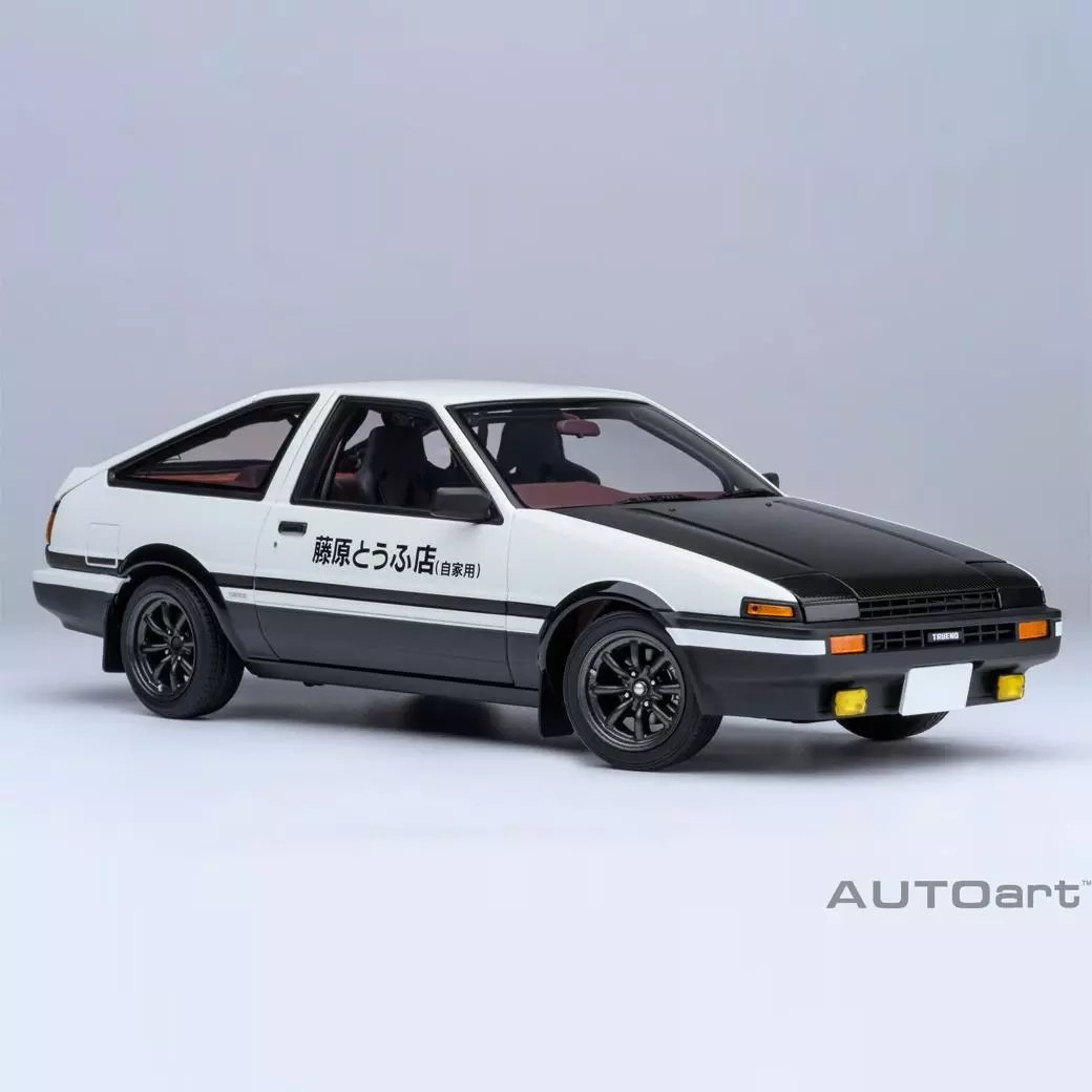 頭文字D』 トレノ (AE86) を精巧に再現した立体1/18サイズ、 「東京