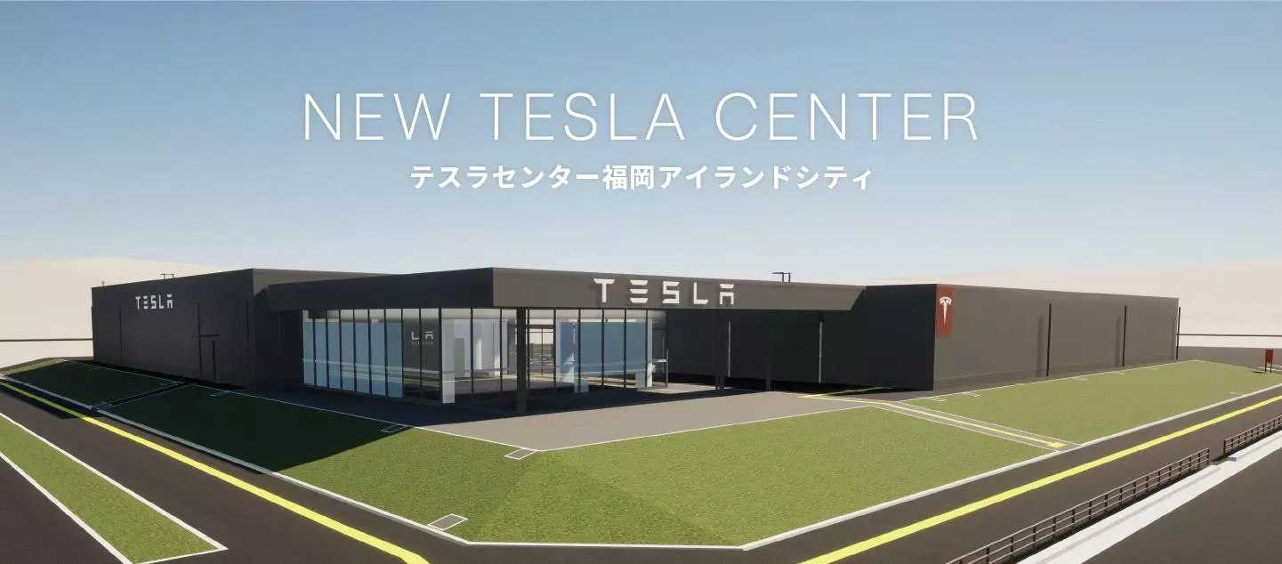 国内初の新設テスラセンターを福岡アイランドシティにオープン|【業界