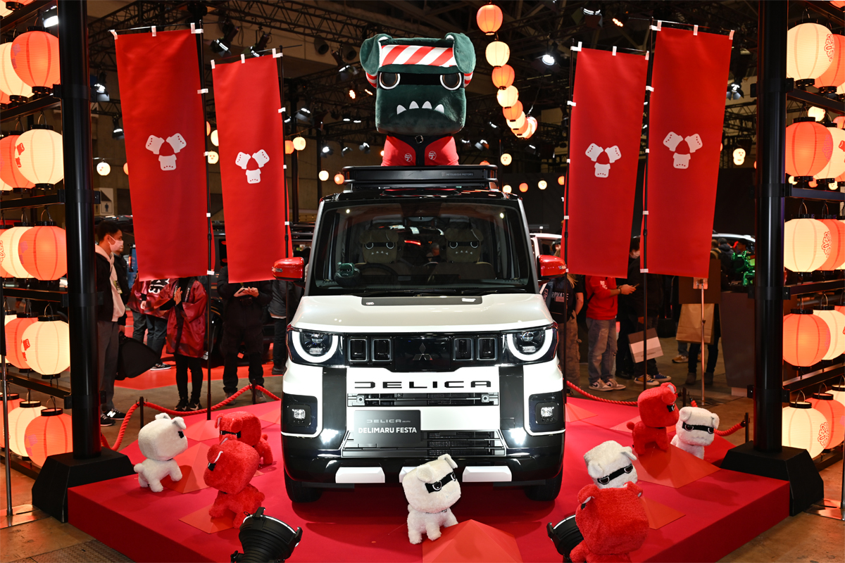 全47枚】三菱 デリカミニ「お祭り仕様」が可愛すぎる！ 屋根にも車内に