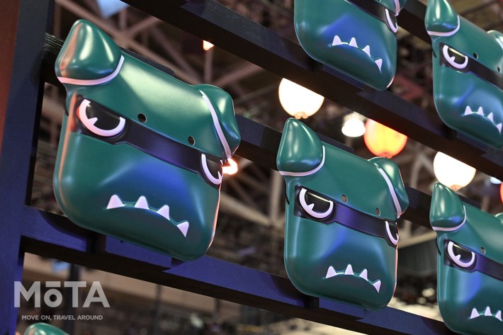 ［3/30］「デリ丸」のお面はガチャポンで当たると貰えるとか･･･欲しすぎますね