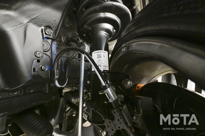 スバル WRX STI Sport#専用チューニングが施された電子制御ダンパー