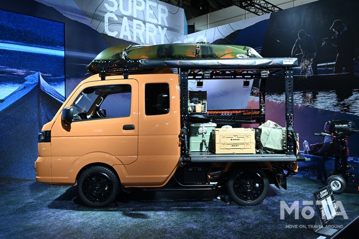 ［4/20］SUPER CARRY WORK & PLAY PROのサイドビュー