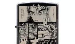 ○限定300個○『頭文字D』特別仕様ZIPPO、藤原拓海「とにかく絶対