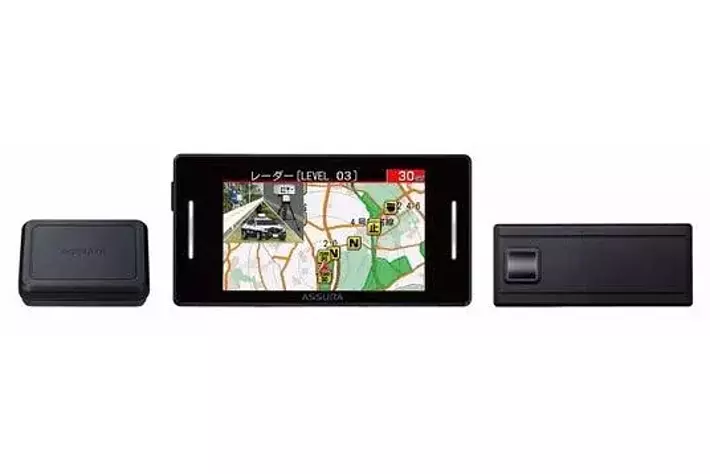 本体とアンテナが別々なので自由な設置が可能3ピースセパレート型