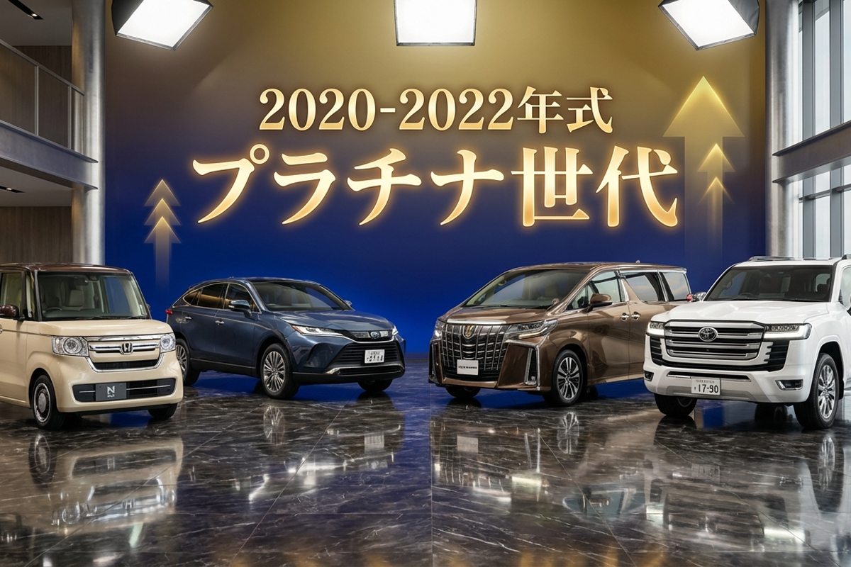 2020～2022年式は『プラチナ世代』!? 2026年に中古車相場が“高騰する