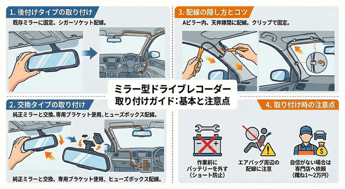 ミラー型ドライブレコーダー