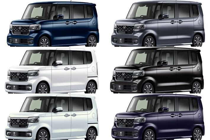 ホンダ N-BOX カスタムで選択できるボディカラー6色