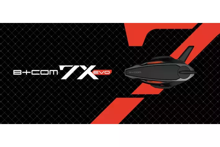 次世代オートバイ用インカム「B+COM 7X EVO」 3月27日（金）発売