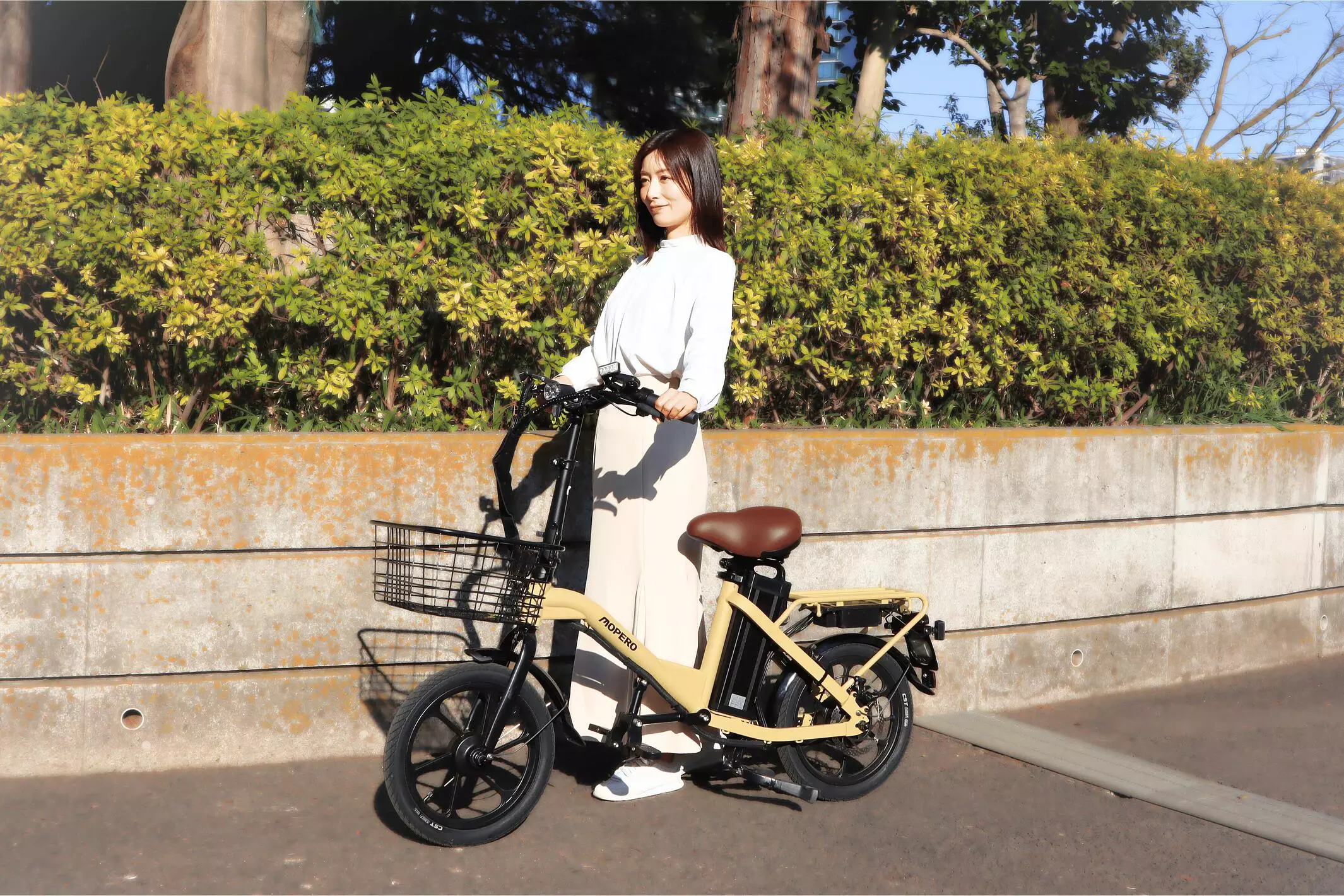 免許不要のママチャリ型「こがない自転車」MOPERO 4Uを3月14日より予約 