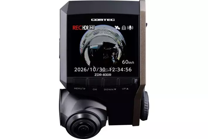 前方左右車内の360°を一度に記録する※1「ZDR-830R」発売|【業界先取り