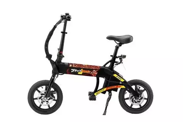 あのブラックサンダーが、電動バイクになった! glafit × ブラック 