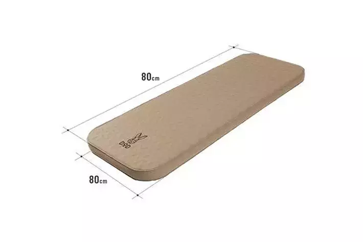 DODの最強マットが30%小型化。1万円台で買える厚さ10cmの快眠