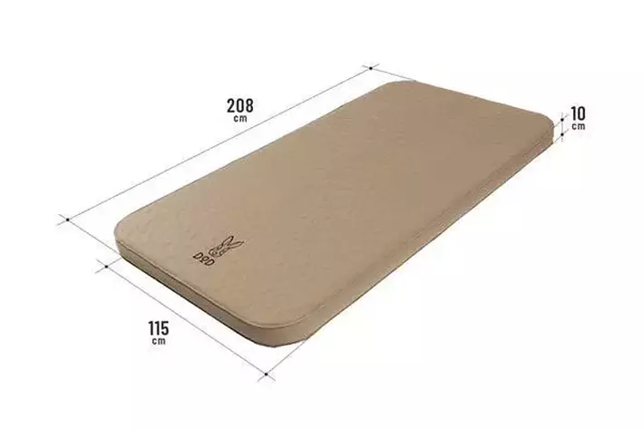 DODの最強マットが30%小型化。1万円台で買える厚さ10cmの快眠