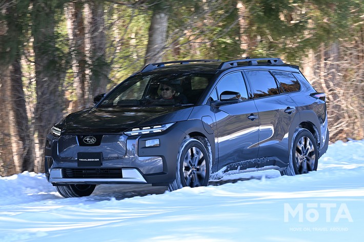 新型トレイルシーカーの走行イメージ