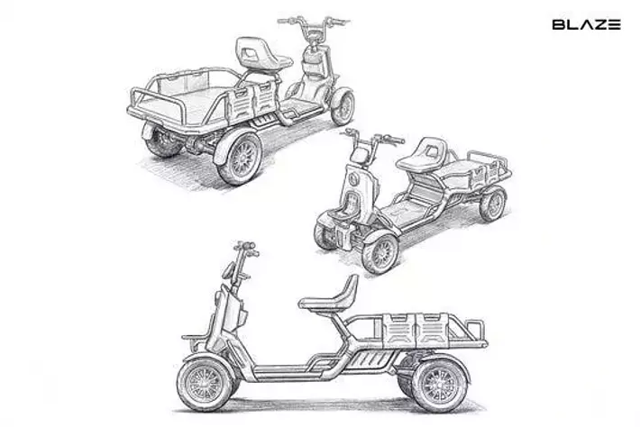 新商品】今春、株式会社ブレイズは、車両区分「特定小型原動機付自転車