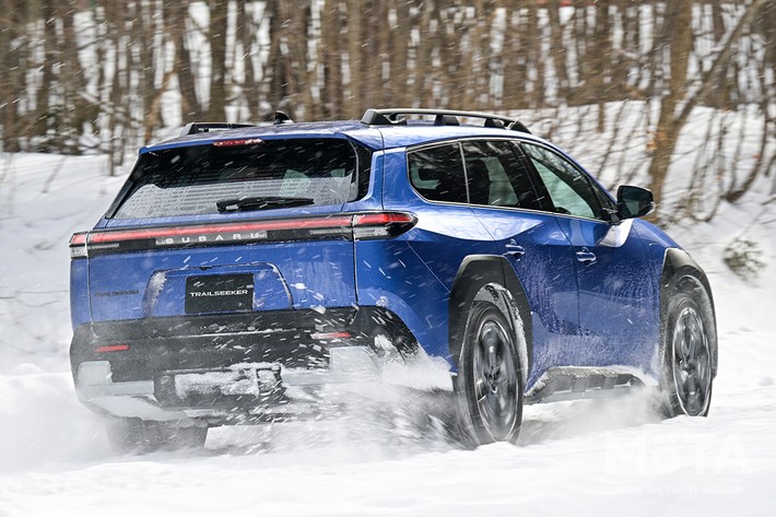 新型トレイルシーカーの走行イメージ