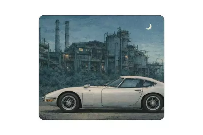 伝説の名車「トヨタ2000GT」マウス、付属マウスパットが新しくなって