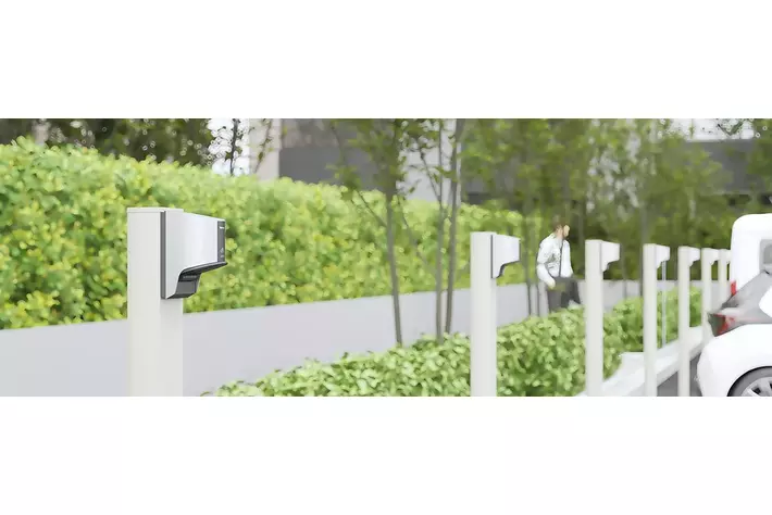 集合住宅向けEV充電サービス「Resi-Charge（レジチャージ）」、限られた電力で複数の充電器が制御可能に