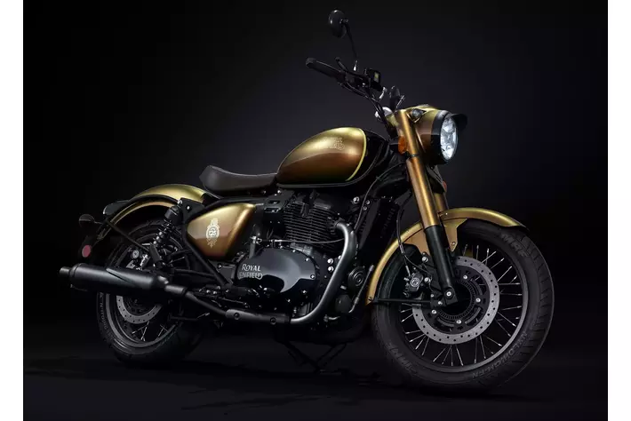 ロイヤルエンフィールドは大阪・東京モーターサイクルショーで2台の新型モデルを国内初披露。ブランド創立125周年を祝う。