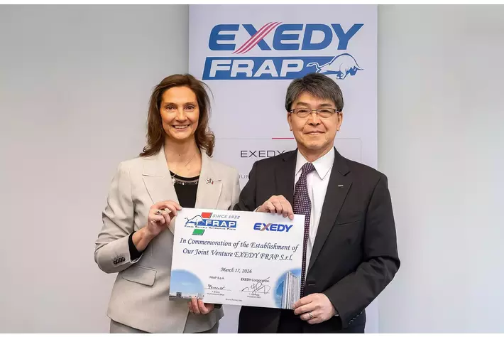 エクセディ、伊FRAP社と合弁会社を設立、“Made in Italy”品質の新ブランド「EXEDY FRAP」誕生へ