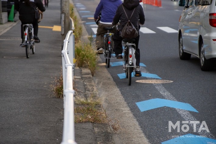 自転車ナビマーク