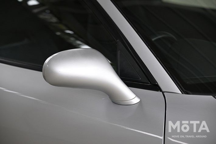 ［8/22］マツダ RX-7 外観 ドアミラー：エアロダイナミクス重視のデザイン