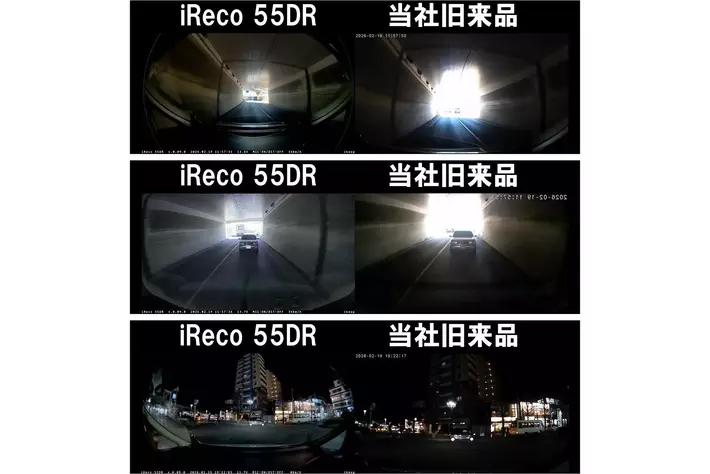 Ireco 11年で数百機種をレビューした専門メディアが開発主導 新発想のレーダー監視対応ドライブレコーダー「iReco 55DR」(画像ギャラリー No ...