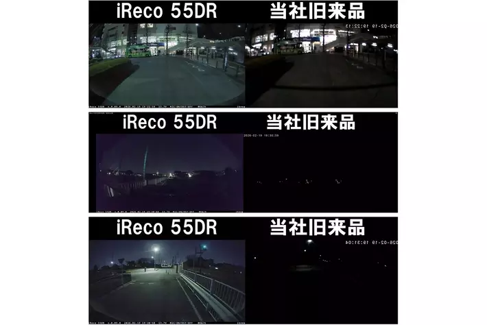 Ireco 11年で数百機種をレビューした専門メディアが開発主導 新発想のレーダー監視対応ドライブレコーダー「iReco 55DR」(画像ギャラリー No ...