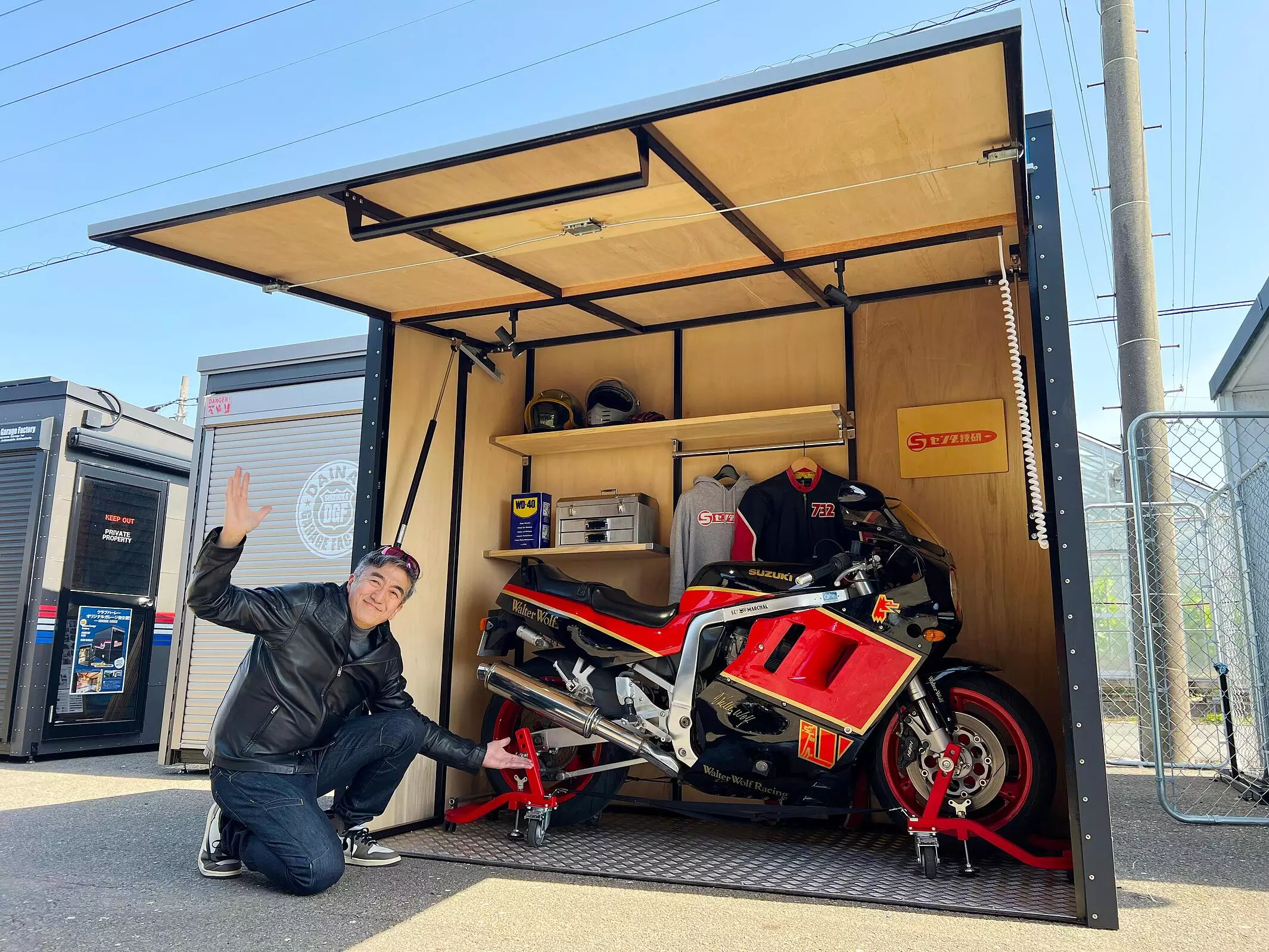 名古屋モーターサイクルショー実物初公開】駐車場1台分で“夢の6輪生活