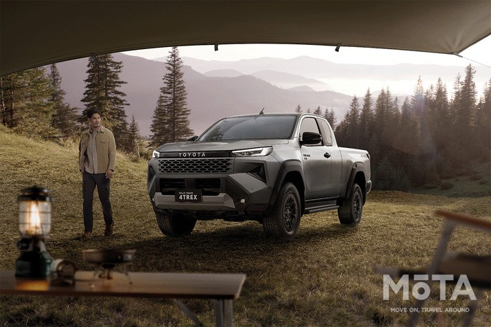 トヨタ 新型ハイラックスのイメージ（タイ仕様）