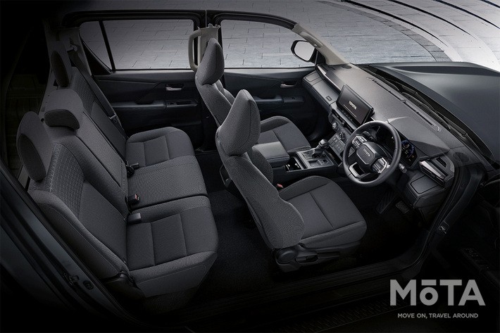 トヨタ 新型ハイラックスのシート（タイ仕様）