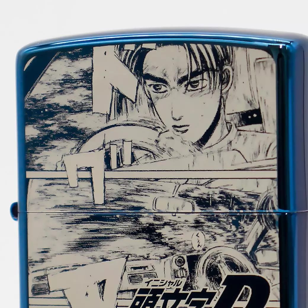 30周年記念モデル『頭文字D』の世界観を楽しむ「特別仕様ZIPPO」ブルー