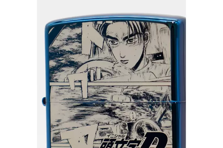 30周年記念モデル『頭文字D』の世界観を楽しむ「特別仕様ZIPPO」ブルーチタン版、楽天市場にて一般販売開始。（150個限定生産）