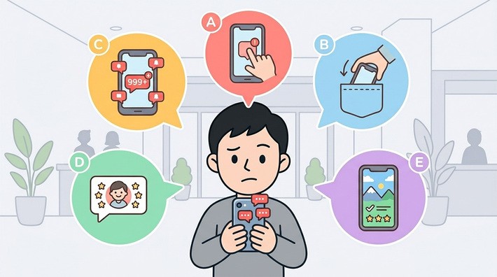 Q1：あなたはどっち派？ スマホ通知との付き合い方