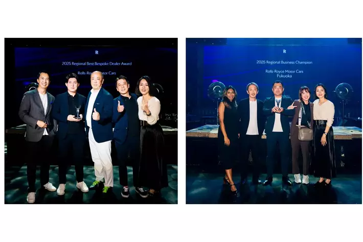 ロールス・ロイス・モーター・カーズ アジア太平洋リージョナル・ディーラー・アワードを発表