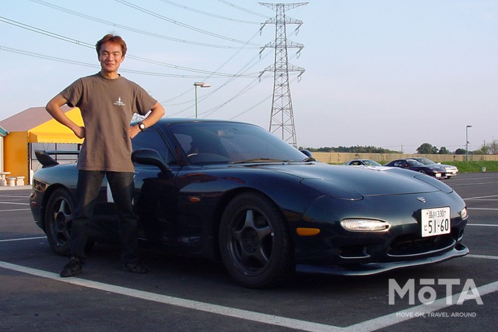 RX-7（FD3S）をマイカーとして所有していた岡本幸一郎さん