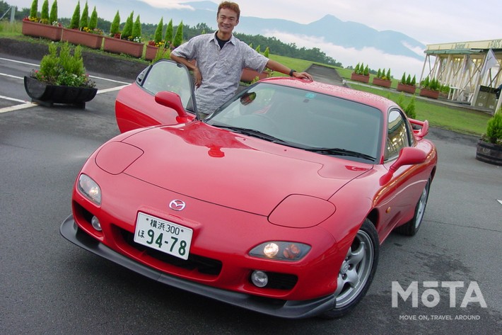 岡本幸一郎氏とマツダ RX-7